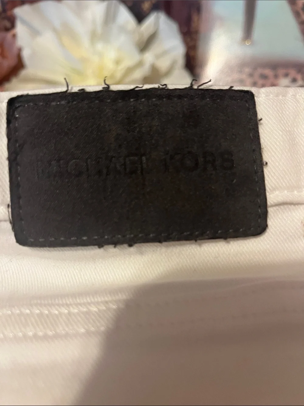 Michael Kors White Skinny Jeans
